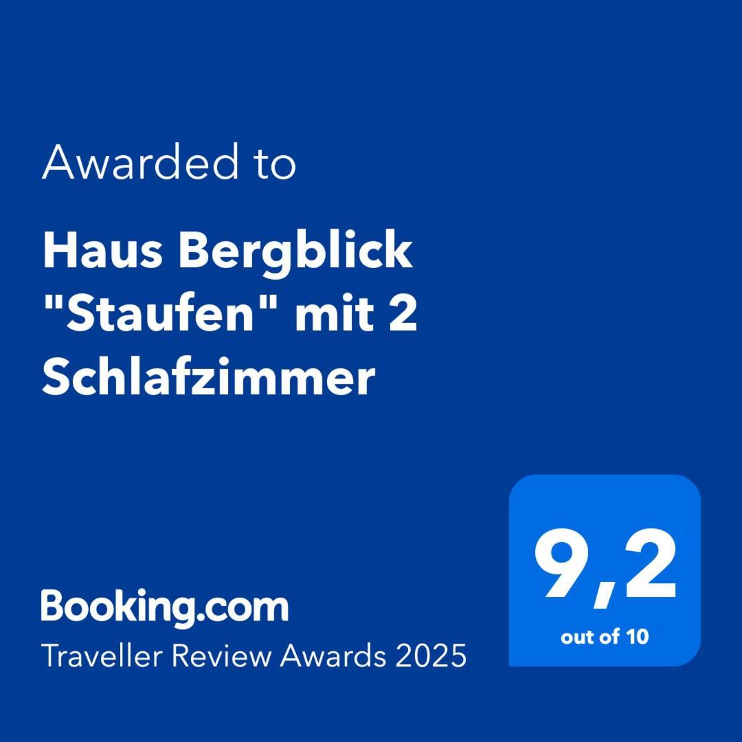 Haus Bergblick "Staufen" Mit 2 Schlafzimmer Oberstaufen Eksteriør bilde